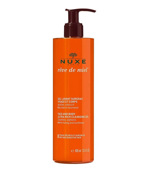 NUXE | RÊVE DE MIEL FACE AND BODY ULTRA-RICH CLEANSING GEL